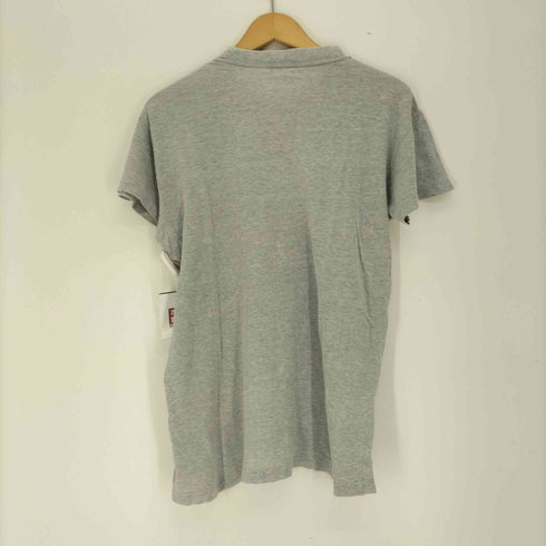 ウェイアウト way-out 70-80S 日本製 BUT-CLASSIC フロント プリント S/S クルーネック Tシャツ ボロ シングルステッチ IVY メンズ