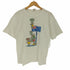 オーストラリア国旗 アニマル プリント S/S クルーネック Tシャツ シングルステッチ メンズ import:M