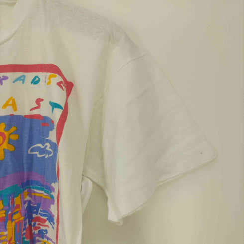 80-90S フロント プリント S/S クルーネック Tシャツ シングルステッチ メンズ import:S