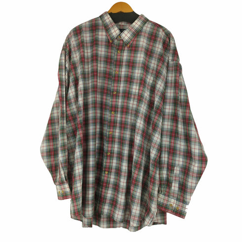 SRT BD L/S チェックシャツ メンズ 4XLT