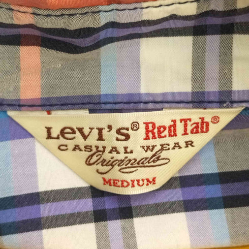 リーバイス Levis RED TAB レギュラーカラーチェック L/S シャツ メンズ import:M