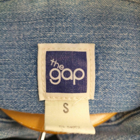 ギャップ Gap マルチポケットデザイン スナップボタン デニムシャツ メンズ JPN:S