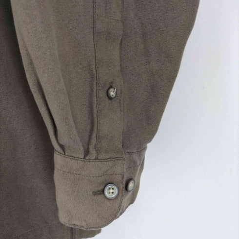 ヴァンヒューゼン VAN HEUSEN 90S SOFT SUEDE フラップポケット L/Sシャツ メンズ JPN:M