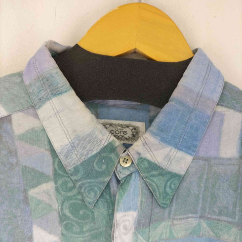 ウオモコア UOMO CORE 総柄 L/S シャツ メンズ EUR:50