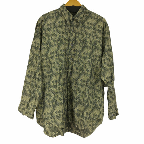 ジャンニヴァレンティノ GIANNI VALENTINO 総柄 L/Sシャツ メンズ LL