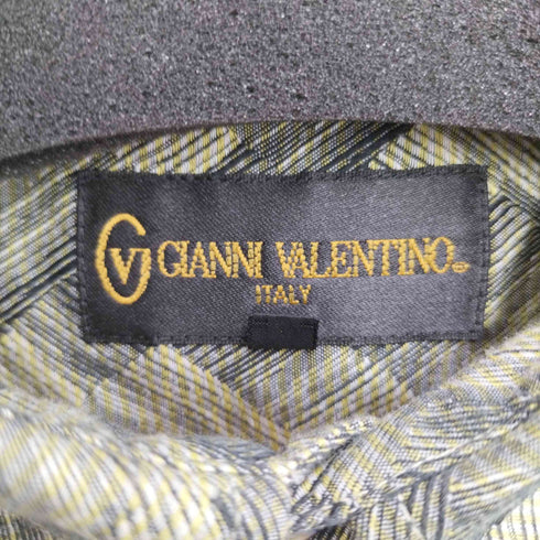 ジャンニヴァレンティノ GIANNI VALENTINO 総柄 L/Sシャツ メンズ LL