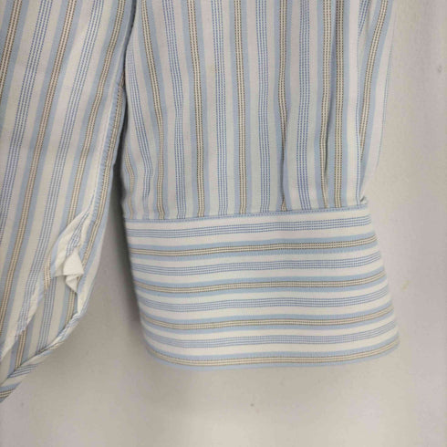 エルメネジルドゼニア ERMENEGILDO ZEGNA ストライプL/Sシャツ メンズ 41/16
