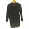 イエナ IENA une petites merveille 金釦 カシミヤ混 ノーカラーコート レディース JPN:38