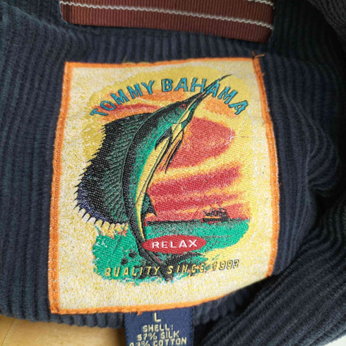 トミーバハマ Tommy Bahama シルク混コーデュロイジャケット メンズ import:L