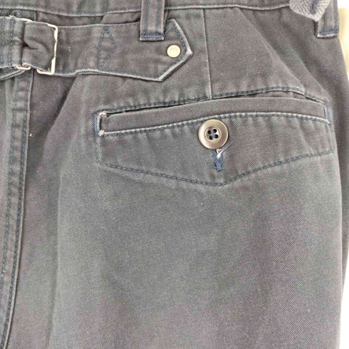グッドオル GOOD OL waldesジッパー シンチバック コットンチノパンツ メンズ JPN:M