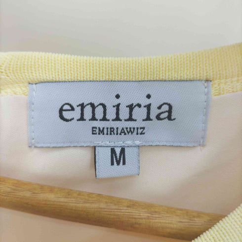 エミリアウィズ EMIRIA WIZ Short sleeve palette knit one-piece レディース JPN:M