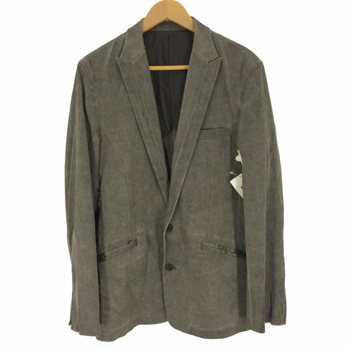 コムサデモードメン COMME CA DU MODE MEN 袖ジップ 光沢ジャケット メンズ JPN:L