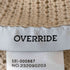 オーバーライド override COTTON THERMO BONNET レディース