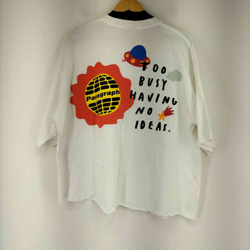 パラグラフ PARAGRAPH 両面プリント S/S Tシャツ レディース