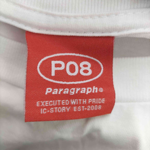 パラグラフ PARAGRAPH 両面プリント S/S Tシャツ レディース