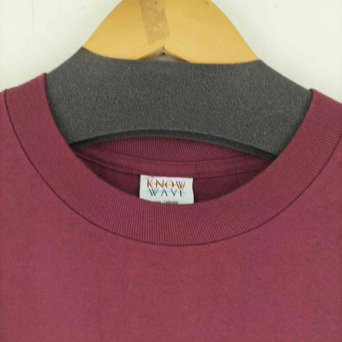 ノーウェーブ KNOW WAVE フロントロゴプリント S/S Tシャツ メンズ import:XL