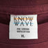 ノーウェーブ KNOW WAVE フロントロゴプリント S/S Tシャツ メンズ import:XL