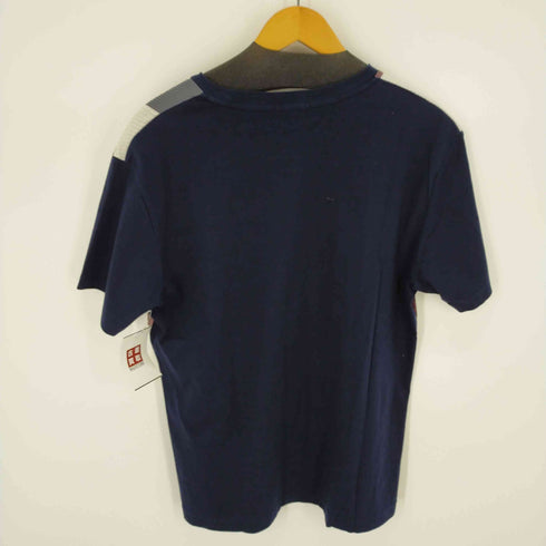 ブラックレーベルクレストブリッジ BLACK LABEL CRESTBRIDGE ノバチェッククルーネックS/Sカットソー シアサッカー メンズ JPN:L