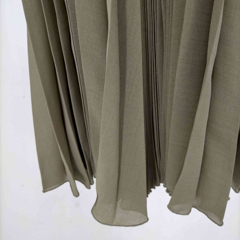 ユナイテッドアローズ UNITED ARROWS シフォン バックタイ プリーツ ワンピース レディース JPN:36