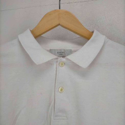 ビーミング ライフストアバイビームス B MING LIFE STORE by BEAMS ワイドシルエットポロシャツ メンズ JPN:L
