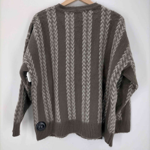 ディセンダント DESCENDANT 21AW NURSE KNIT STRIPE CARDIGAN メンズ JPN:1