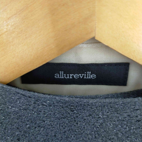 アルアバイル allureville ソフトオーガンジーシアーシャツ レディース 2