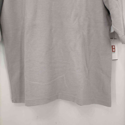 ユナイテッドアローズグリーンレーベルリラクシング UNITED ARROWS green label relaxing グリッティージャカードノーカラー5分袖Tシャツカットソー メンズ JPN:M