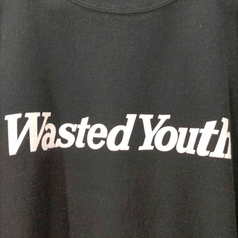 ウェイステッドユース WASTED YOUTH LOGO HEAVY WEIGHT SWEATSHIRT メンズ JPN:XL