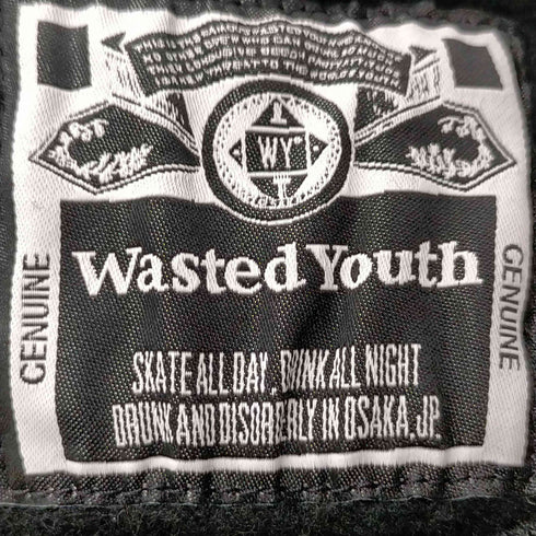 ウェイステッドユース WASTED YOUTH LOGO HEAVY WEIGHT SWEATSHIRT メンズ JPN:XL
