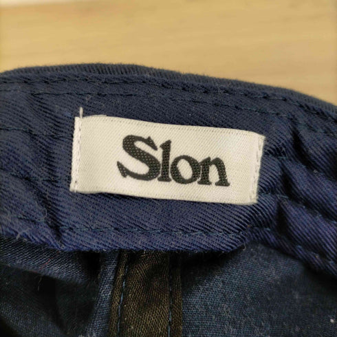 スロン SLON New York 6 Panel Cap Navy メンズ