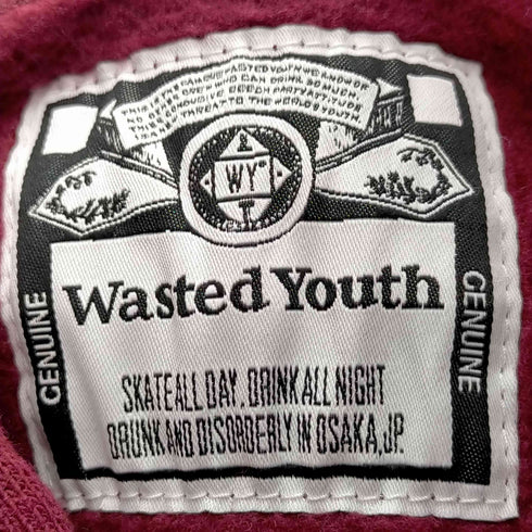 ウェイステッドユース WASTED YOUTH HEAVY WEIGHT HOODIE メンズ import:XXL