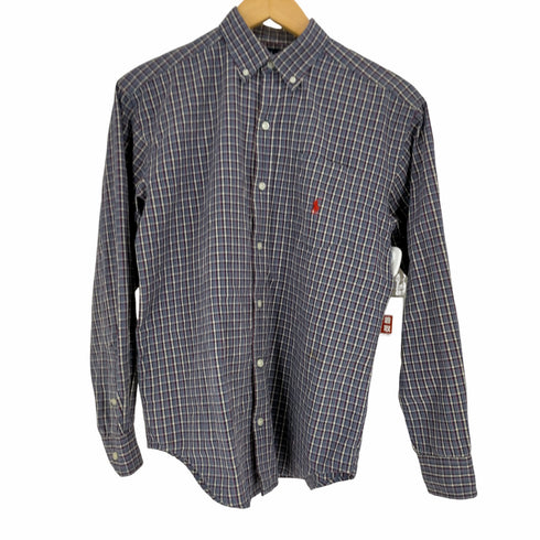 ラルフローレン RALPH LAUREN 90s タータンチェックL/S シャツ メンズ JPN:L