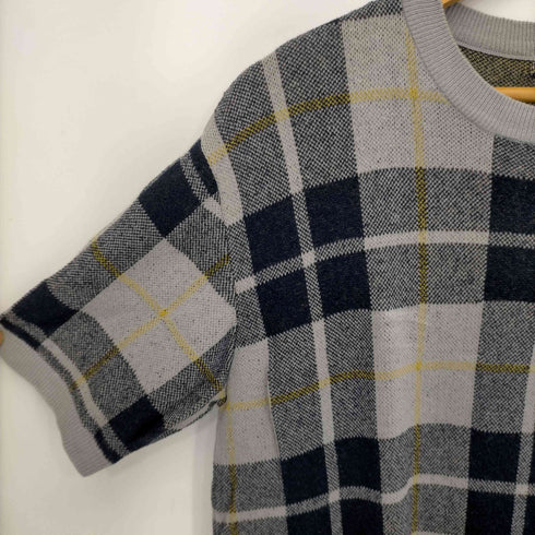 ビューティーアンドユースユナイテッドアローズ BEAUTY & YOUTH UNITED ARROWS BY チェックジャガードニット メンズ JPN:S