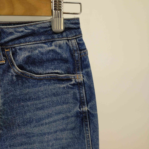 ヘルシーデニム Healthy denim バックスリットダメージデニムスカート レディース 1