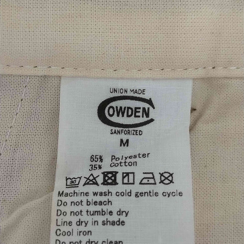 オウデン OWDEN 1タックチノパンツ メンズ JPN:M