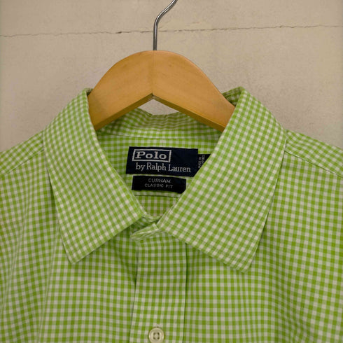ポロバイラルフローレン Polo by RALPH LAUREN CURHAM ギンガムチェックL/S シャツ メンズ JPN:XL