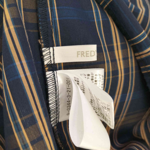 フレディエミュ fredy emue スタンドフリルブラウス レディース JPN:38