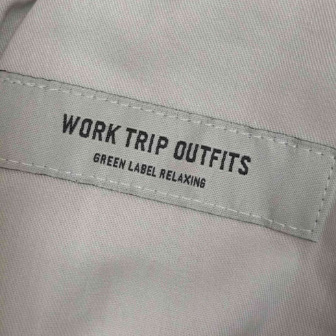ワークトリップアウトフィッツグリーンレーベル リラクシング WORK TRIP OUTFITS GREEN LABEL RELAXING WTO C/M HT NP ウエストマジコンフォート スリムフィットパンツ メンズ JPN:L