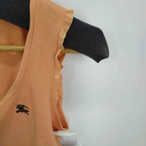 バーバリーロンドンブルーレーベル BURBERRY LONDON BLUE LABEL ホースロゴ刺繍タンクトップ レディース 38
