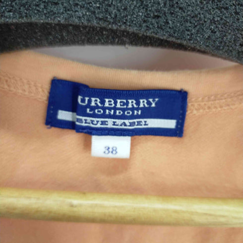 バーバリーロンドンブルーレーベル BURBERRY LONDON BLUE LABEL ホースロゴ刺繍タンクトップ レディース 38