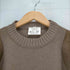 イギリス製 ヌバック切替 PURE NEW WOOL エルボーパッチ リブニット メンズ import:L