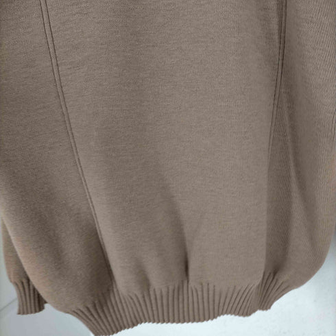 イギリス製 ヌバック切替 PURE NEW WOOL エルボーパッチ リブニット メンズ import:L