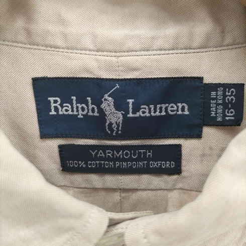 ラルフローレン RALPH LAUREN 90S ポニー 刺繍 L/S ボタンダウン シャツ メンズ