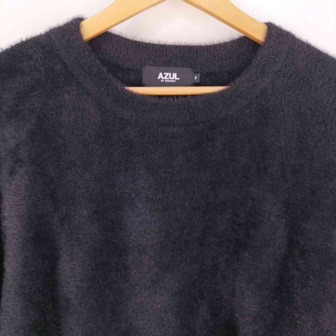 アズールバイマウジー AZUL by moussy シャギーニットプルオーバー メンズ FREE