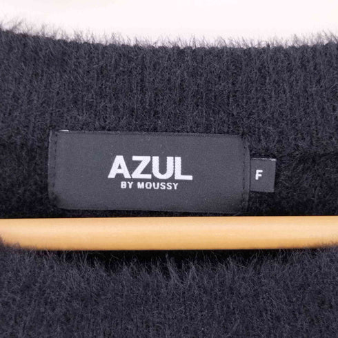 アズールバイマウジー AZUL by moussy シャギーニットプルオーバー メンズ FREE