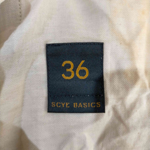 サイベーシックス SCYE BASICS OXFORD BUGGS CHINO メンズ FR:36-38