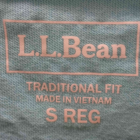 エルエルビーン L.L.Bean ケアフリー アンシュリンカブル ヘンリーネックカットソー メンズ JPN:S