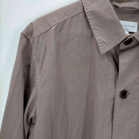 マニュアルアルファベット MANUAL ALPHABET HIGH COUNT TWILL SHTCOAT メンズ JPN:2