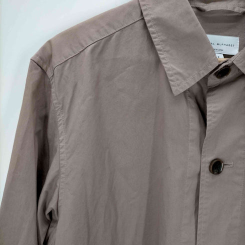 マニュアルアルファベット MANUAL ALPHABET HIGH COUNT TWILL SHTCOAT メンズ JPN:2