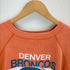 トレンチ TRENCH 80~90s USA製 DENVER BRONCOS ラグランスウェット メンズ JPN:L